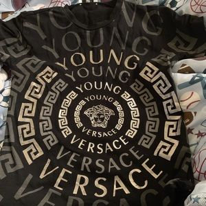 Size 8 Boys Versace shirt authentic